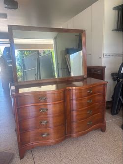 Vintage Solid Wood Full Bedroom SET