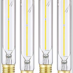 4 Pack T10 LED Bulb 4W Equal E26 LED Bulb 40 Watt dimmable Neutral White 4000K..