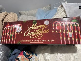 Cane Christmas Lights New 