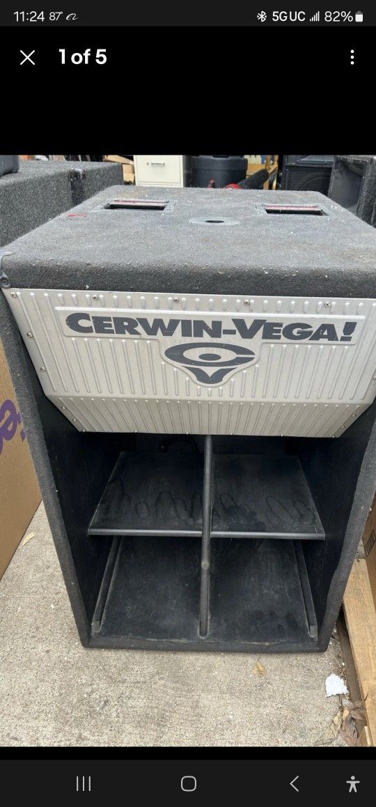 Cewin Vega 18 Inch Bass Dump X 2, Also B-52 18 inch Pairs