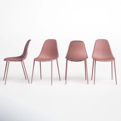 Pink Dining Chairs - Set Of 4