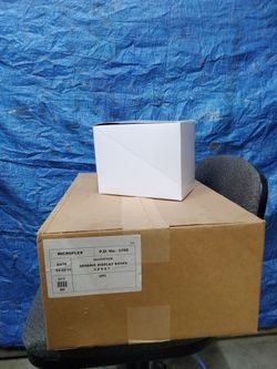 White display boxes