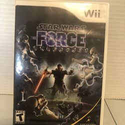 Star Wars The Force Unleashed (Nintendo Wii) Complete in Box CIB - Tested
