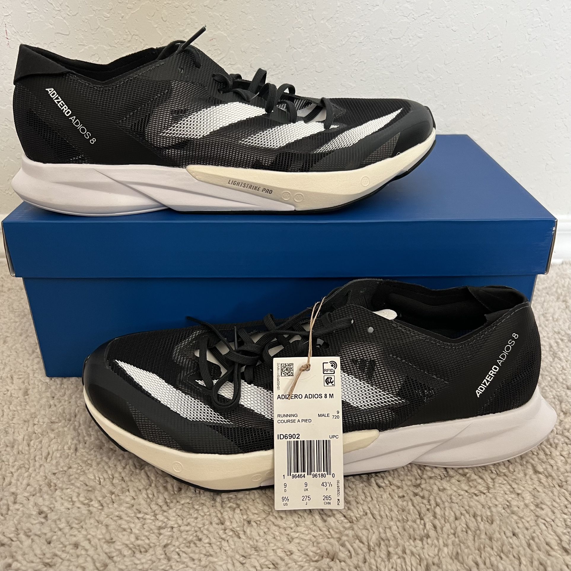 Adidas Adizero Adios 8 Low Running Shoes