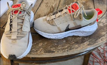Nike crater impact sand drift sneakers