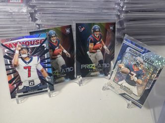 Cj stroud rookie cards texans