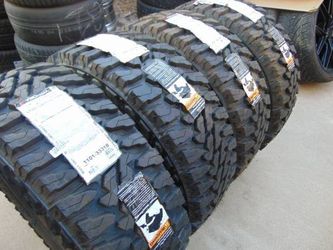 4 New Old Stock LT 295 70 17 Yokohama Geolandar MT G003 Tires 10PLY Date 2022