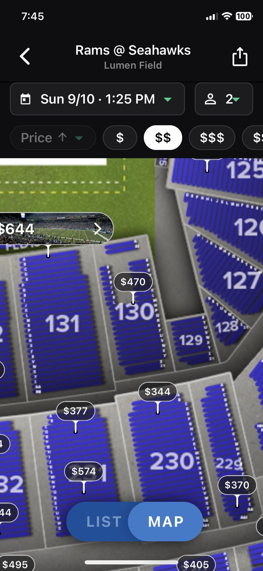 Steelers v Seahawks tickets