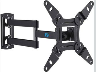 Pipishell Full Motion TV Wall Mount PISF1 Black VESA 75x75/200x200 44lb NIB