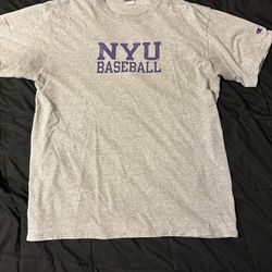 NYU Baseball Vintage T Shirt