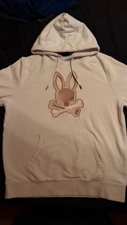 Large Psycho bunny beige hoodie
