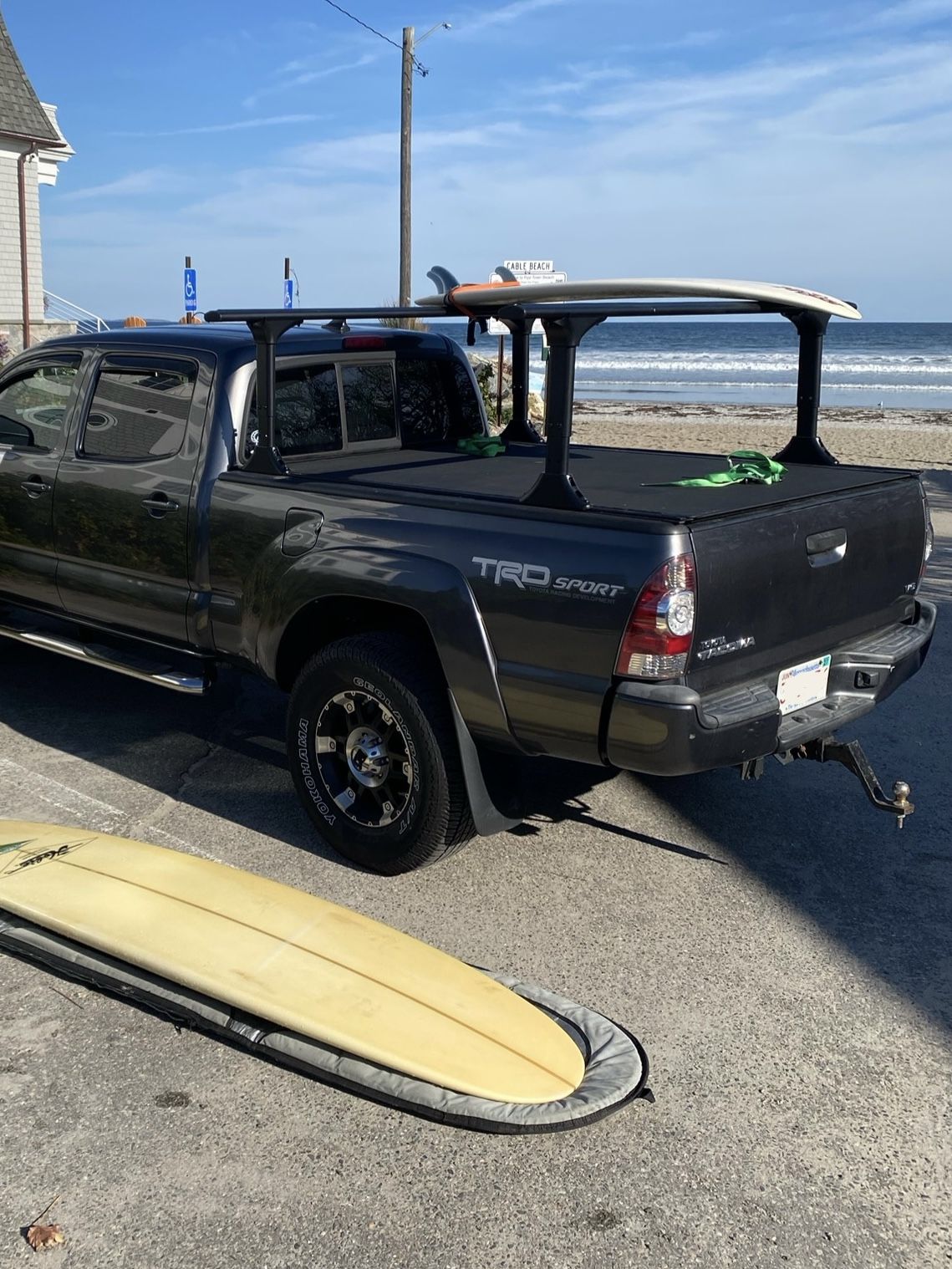 Elevate Rack And Tonneau Cover With T Track For 2nd Gen Tacoma