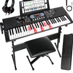 Electric Piano Keyboard 61-Key 