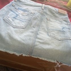 American Eagle Denim Skirt  Size 00 10.00