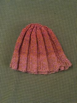Women’s hand knit winter hat
