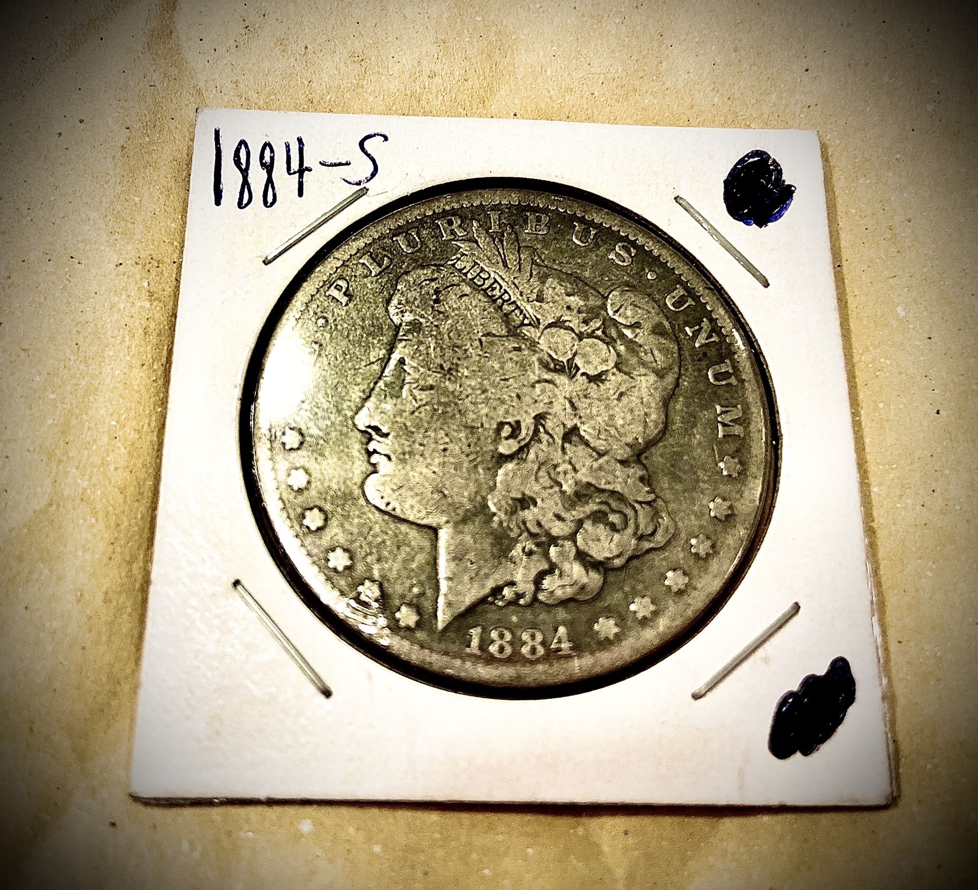 1884-S Morgan Silver Dollar