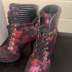 Chunky Heel Boots