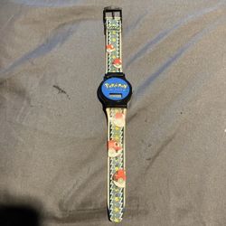Pokemon 1999 Nintendo Pokéballs Digital Wrist Watch Used Vintage *no Cover*