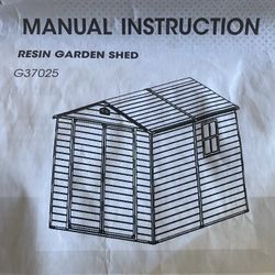 Storage Shed 6x8