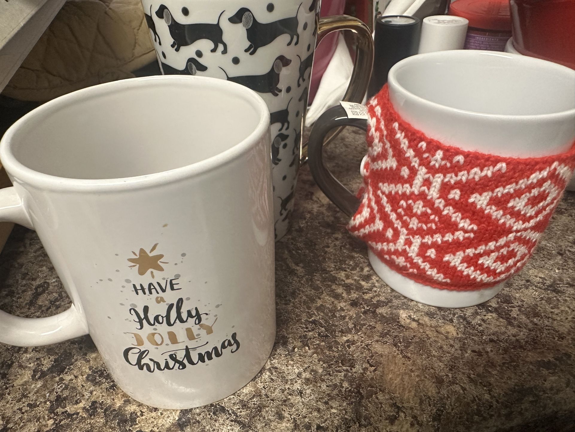 Various Winter Mugs