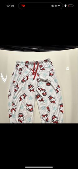Hello Kitty Holiday Fleece Pajama Pants