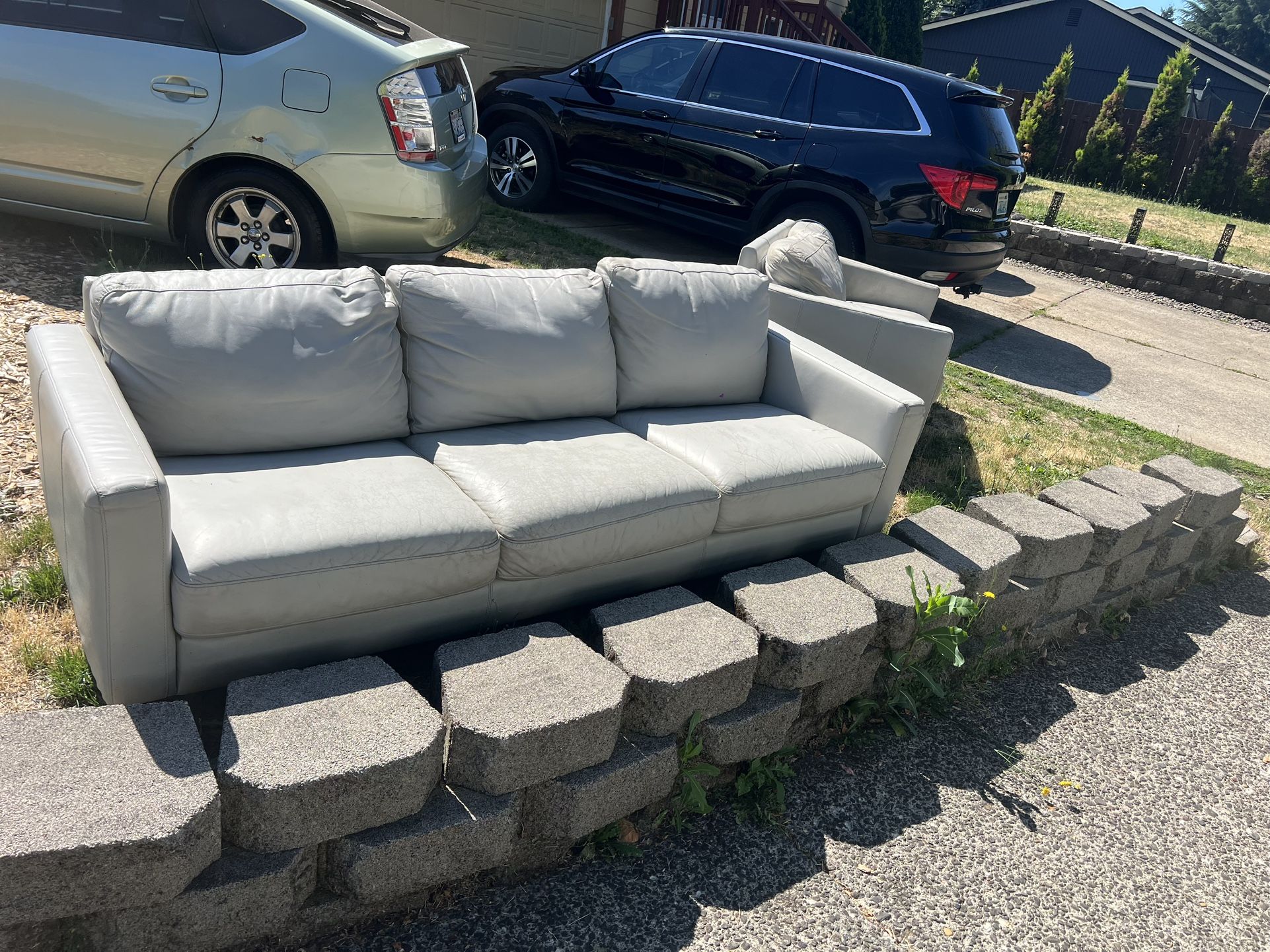 Leather Grey Coaches