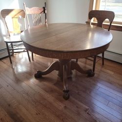Antique Kitchen Table 