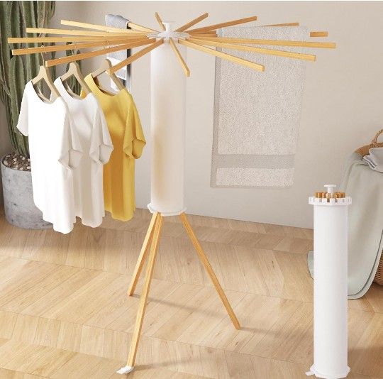 Preruner Octopus Drying Rack (Foldable), Space Saving Tripod Style Drying Racks **Has minor scratches from not being in Box** Good Condition**