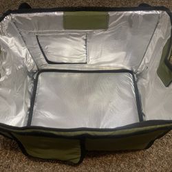 Green Insulated Outdoor Cat House Only
