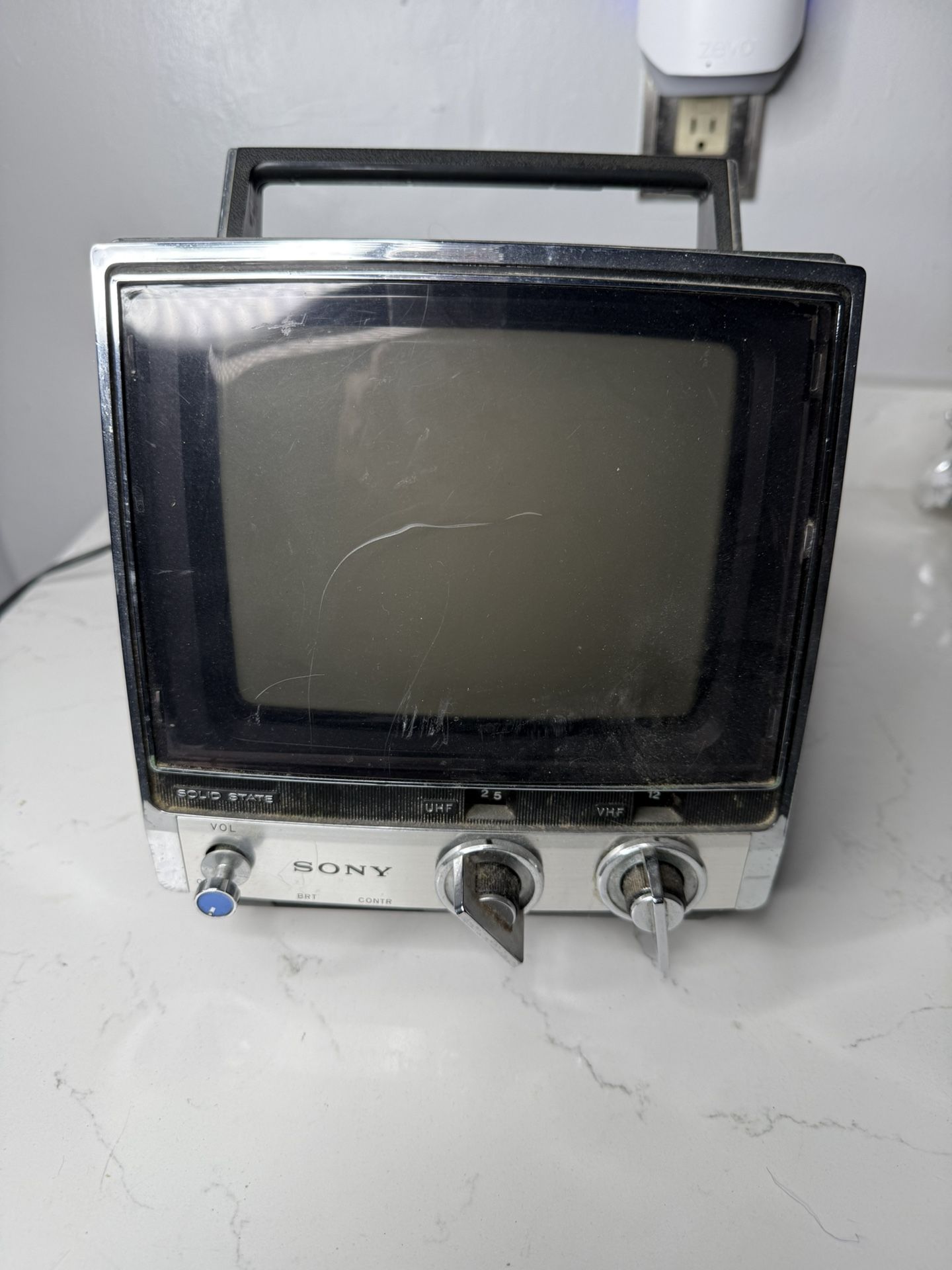 Small Vintage Sony TV