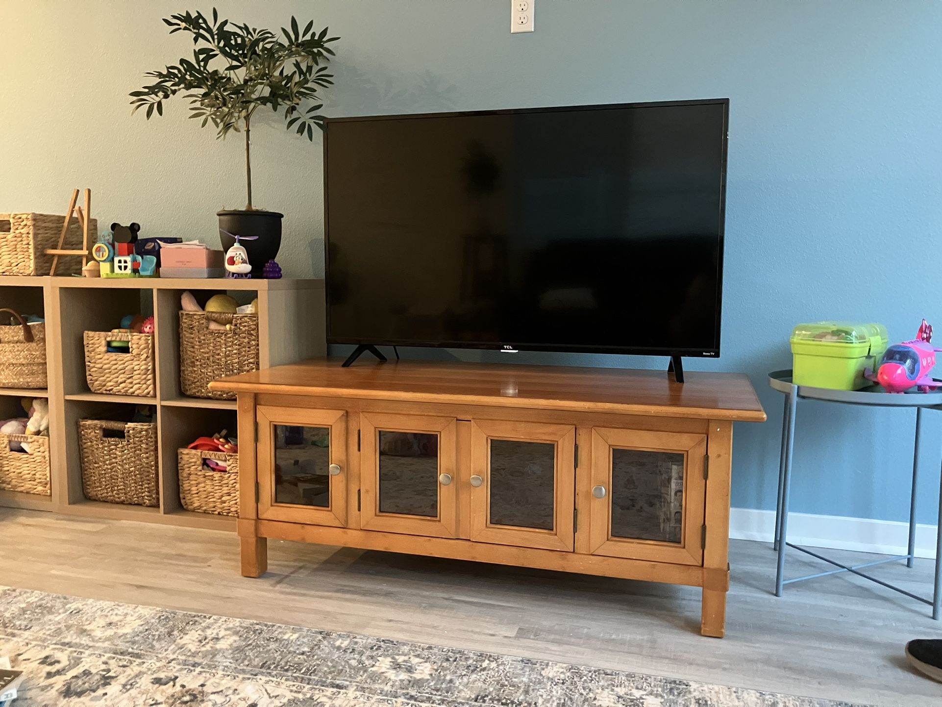 Real Wood TV Stand
