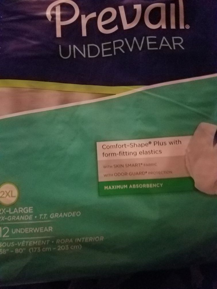 Womans Prevail xxl underware