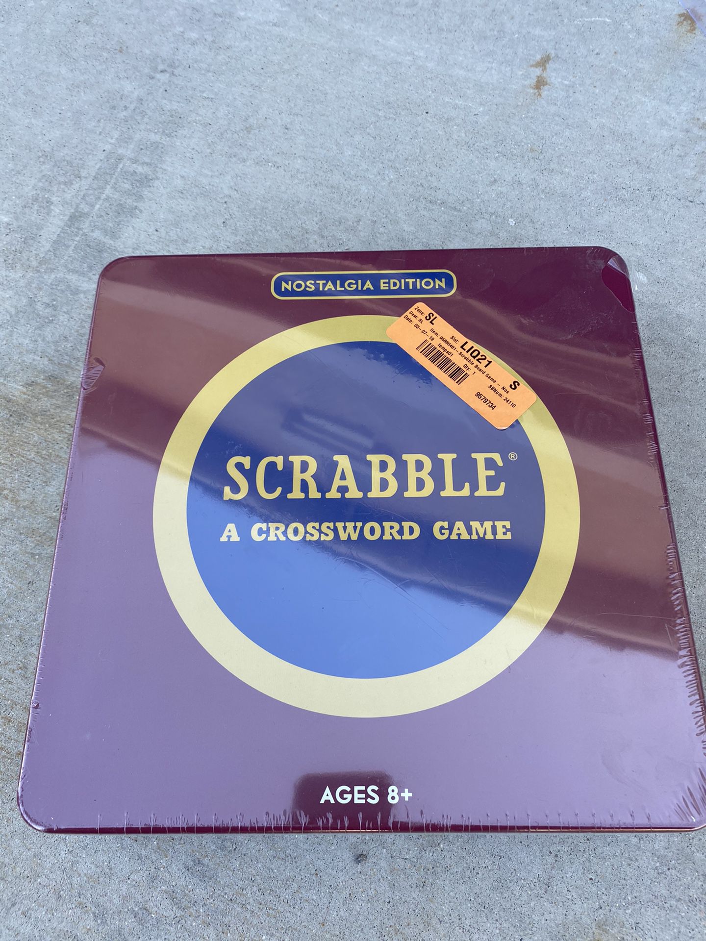 Scrabble Nostalgia Edition. Keyword:games board game family outdoor fun crossword puzzle friends