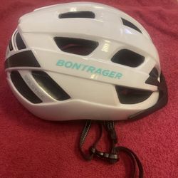 Bontrager Solstice Bicycle Helmet White with Visor M/L 