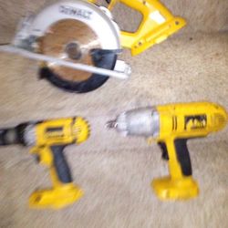 DeWalt Drill And Impact Drill/ Saw 18v