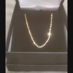 14K Solid Gold Rope Chain