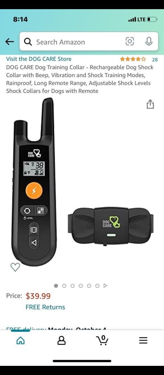 Training Dog Collar 