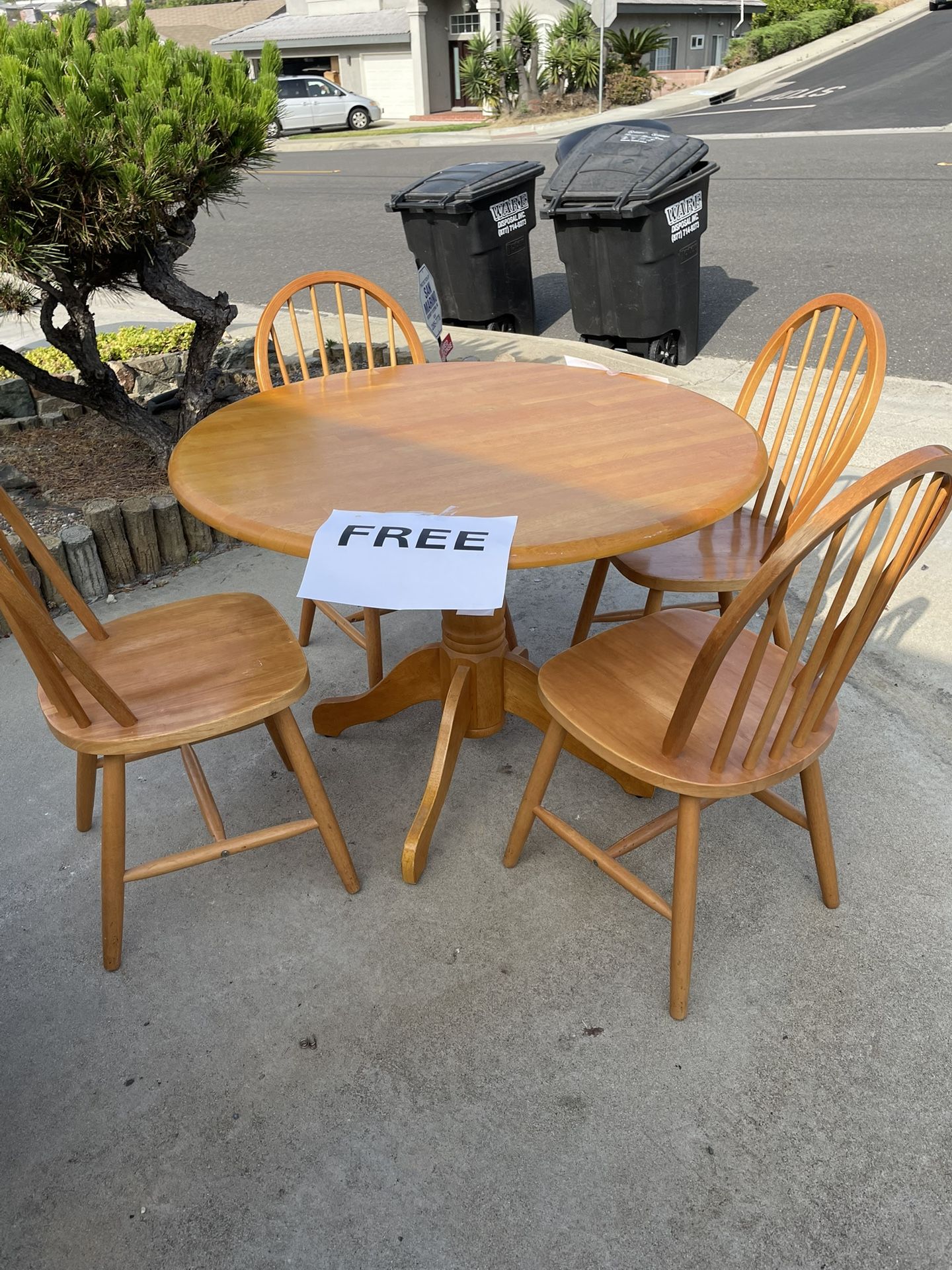 Free 42” dining table