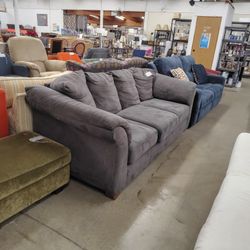 Grey Microfiber Couch