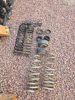 Teraflex 4" front springs with AEV 2" spacer lift