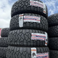 🚨🚨vendo Set De Llantas 275 60 20 American R/T Tires