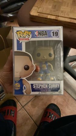 Stephen Curry #19 Authentic BLUE JERSEY