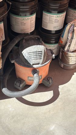 Ridgid vacuum