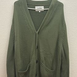 Corridor Green Cardigan 