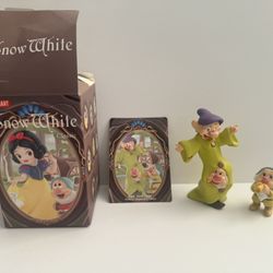 Pop Mart Snow White Classic Figurines: Sneezy, Dopey and Sleepy