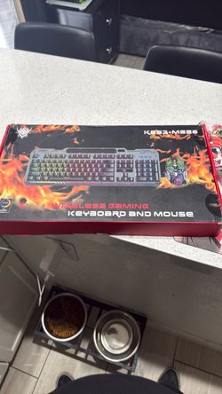 Wireless Gaming Keyboard and Mouse Combo
