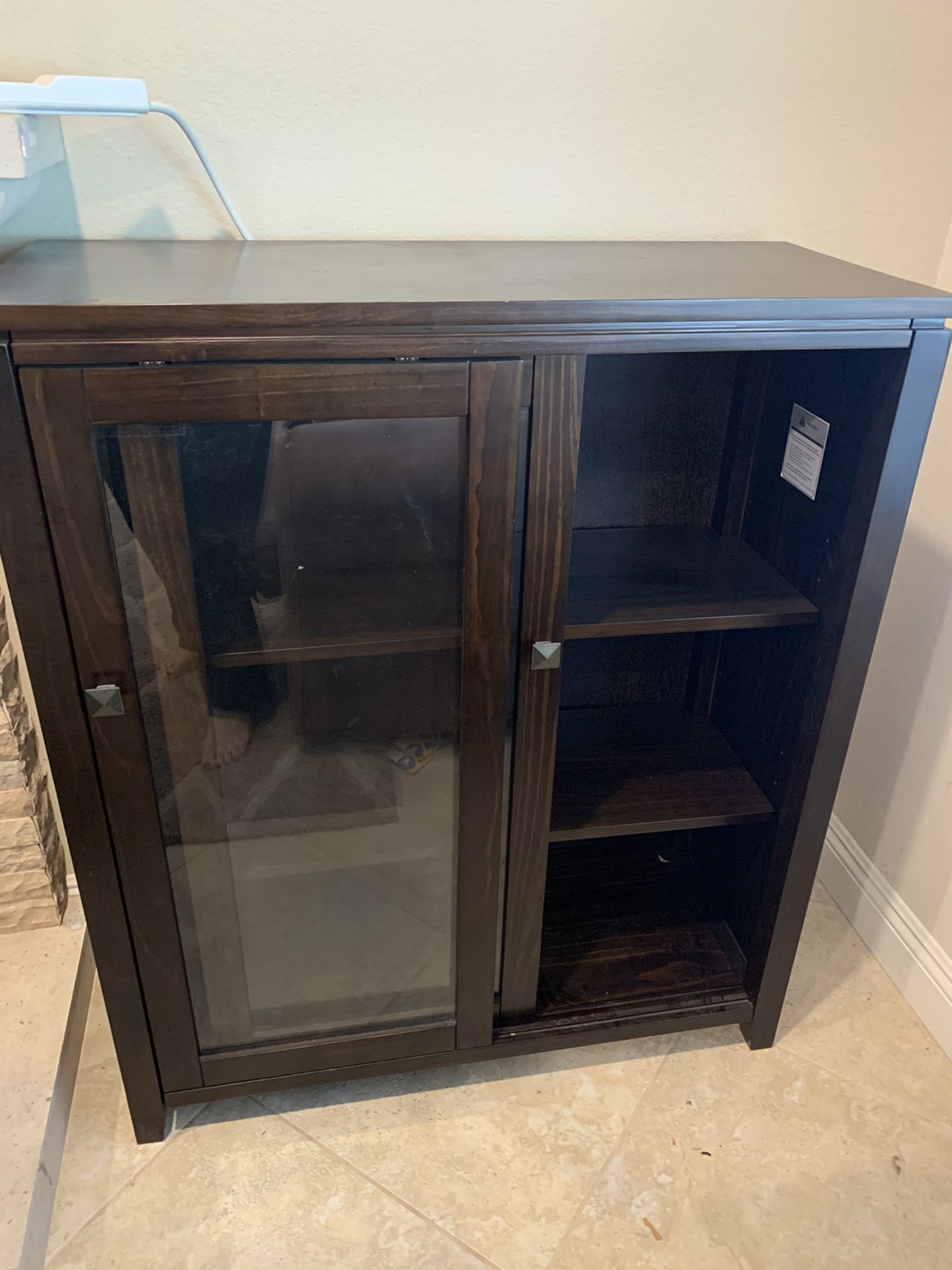 Espresso Cabinet