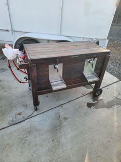 Custom Dual-Tap Jockey Box on Wheels