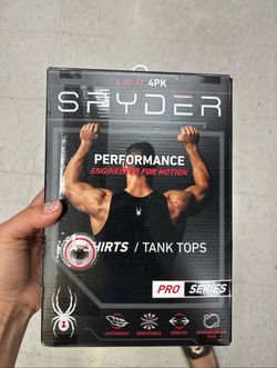 Spyder Performance A-Shirts Tank Tops - Black 4 pack size L
