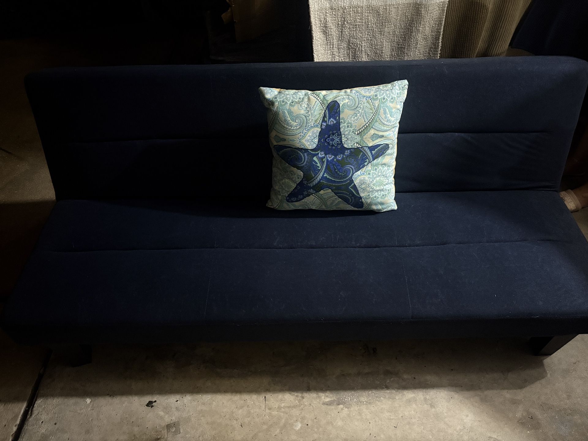 Navy Blue Futon